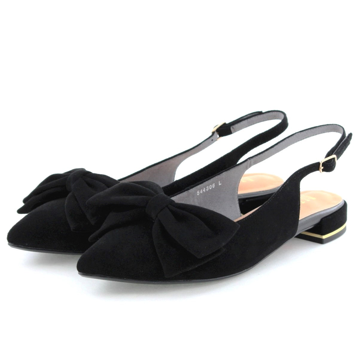 【SALE】2WAYリボンバックストラップパンプス/544306