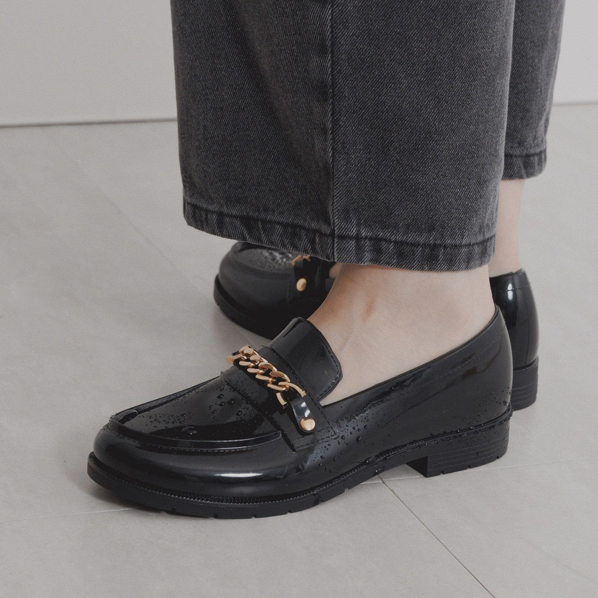【SALE】レインローファー/554001