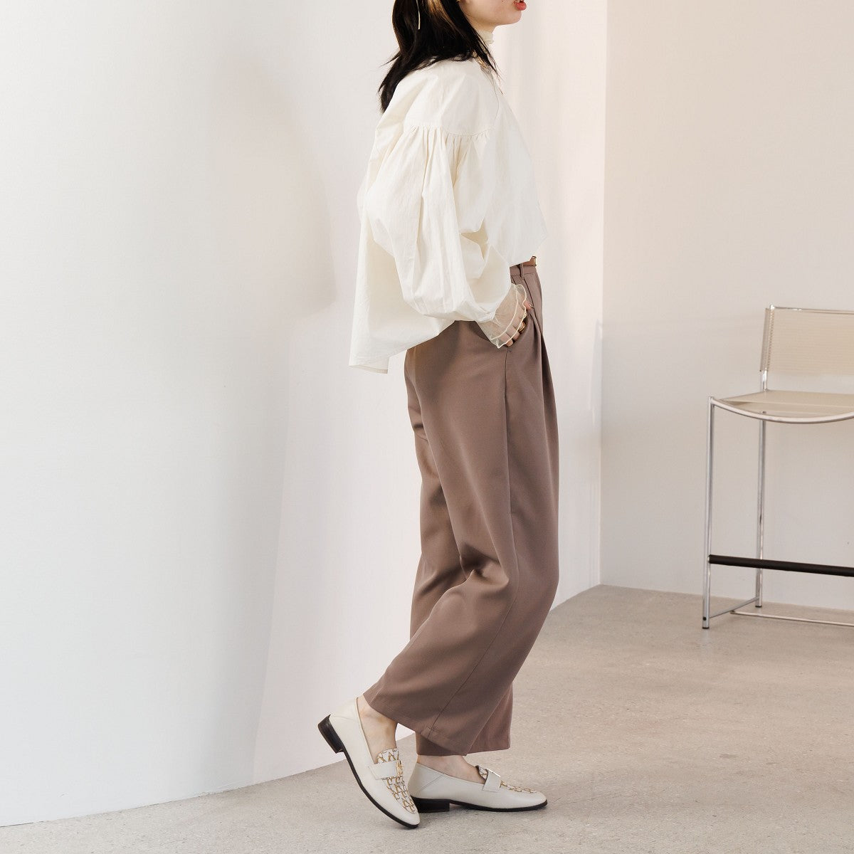 NICALロゴ入りローファー/554109