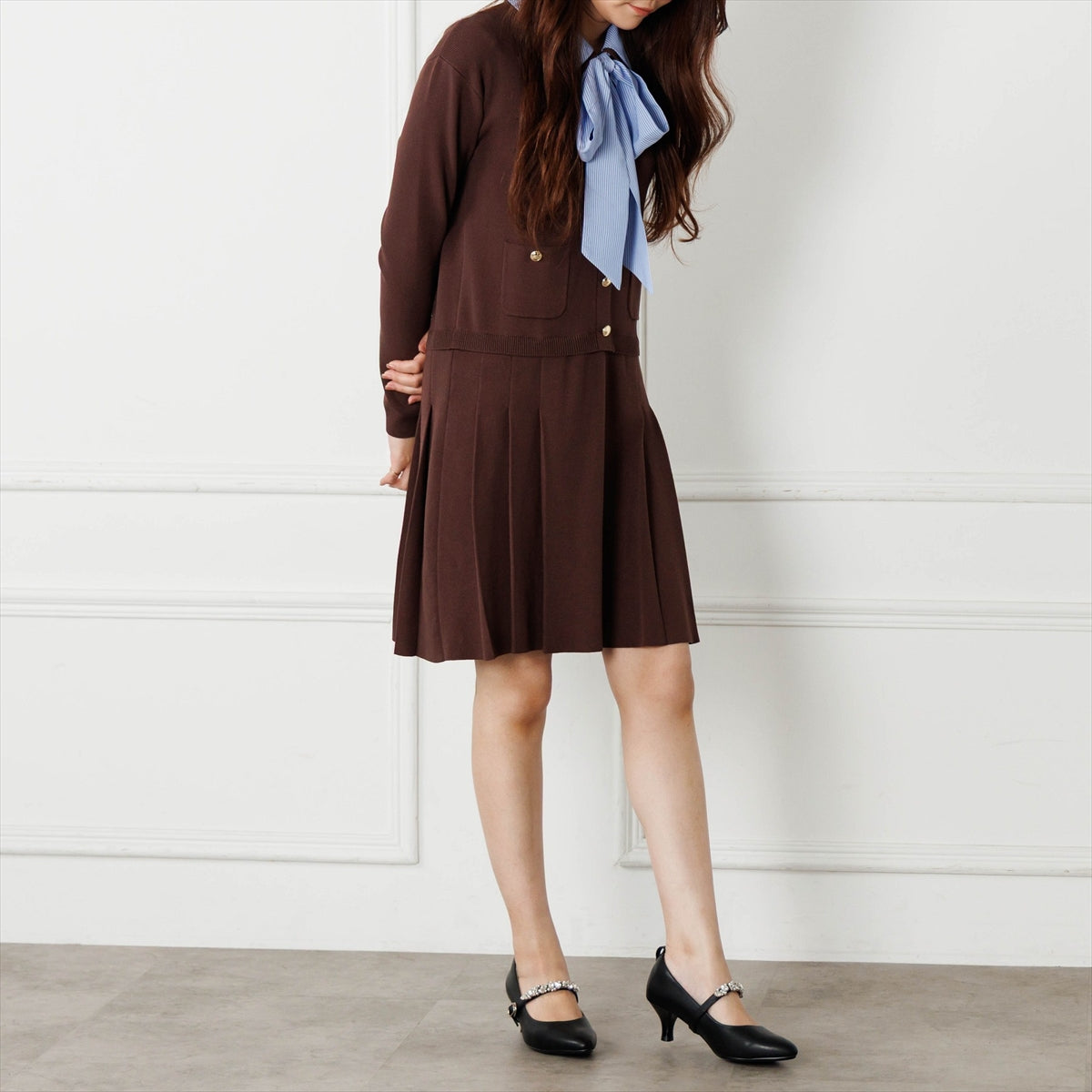 【26AW】ビジューストラップ 3WAYパンプス/564301