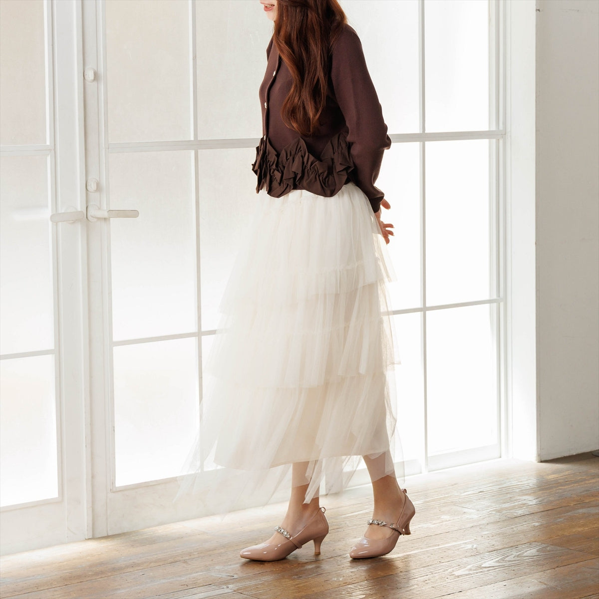 【26AW】ビジューストラップ 3WAYパンプス/564301