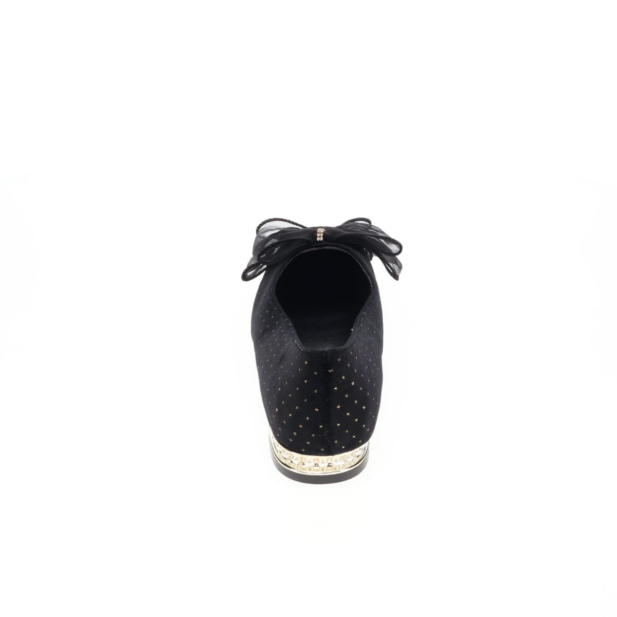 《予約/9月下旬入荷予定》【26AW】チュールリボンフラットパンプス/564308