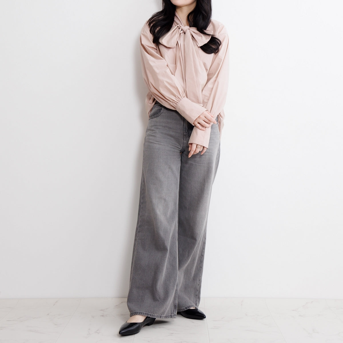 《一部予約/6月下旬入荷予定》【WEB限定デザイン】ローヒールパンプス/640001