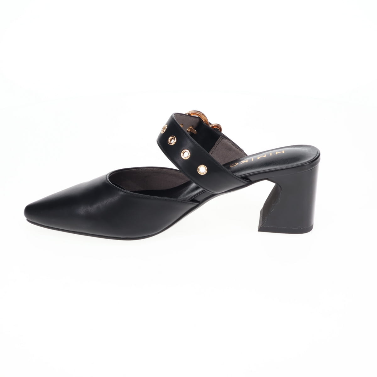 【26SS/WEB限定デザイン】メタルアクセントミュールパンプス/640012