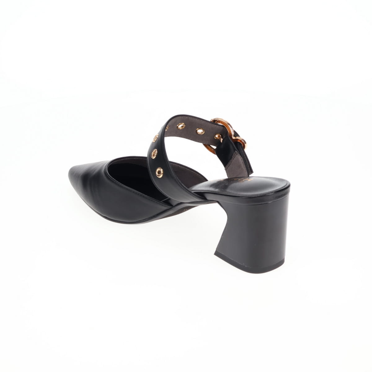 【26SS/WEB限定デザイン】メタルアクセントミュールパンプス/640012