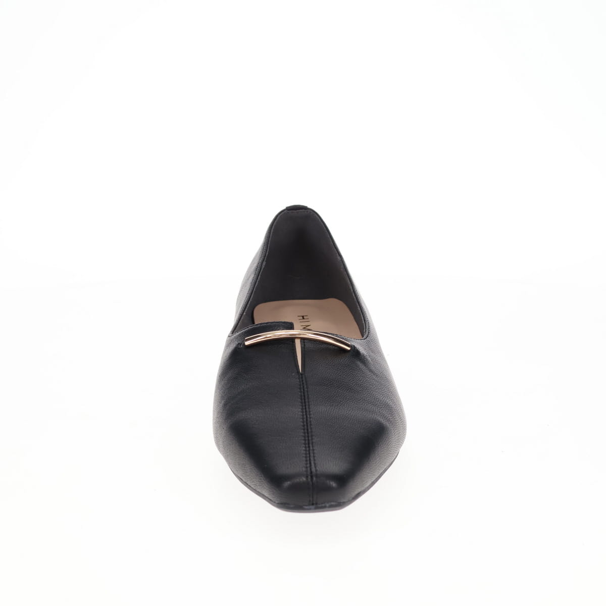 【26SS/WEB限定デザイン】メタルバーアクセントパンプス/ 640013