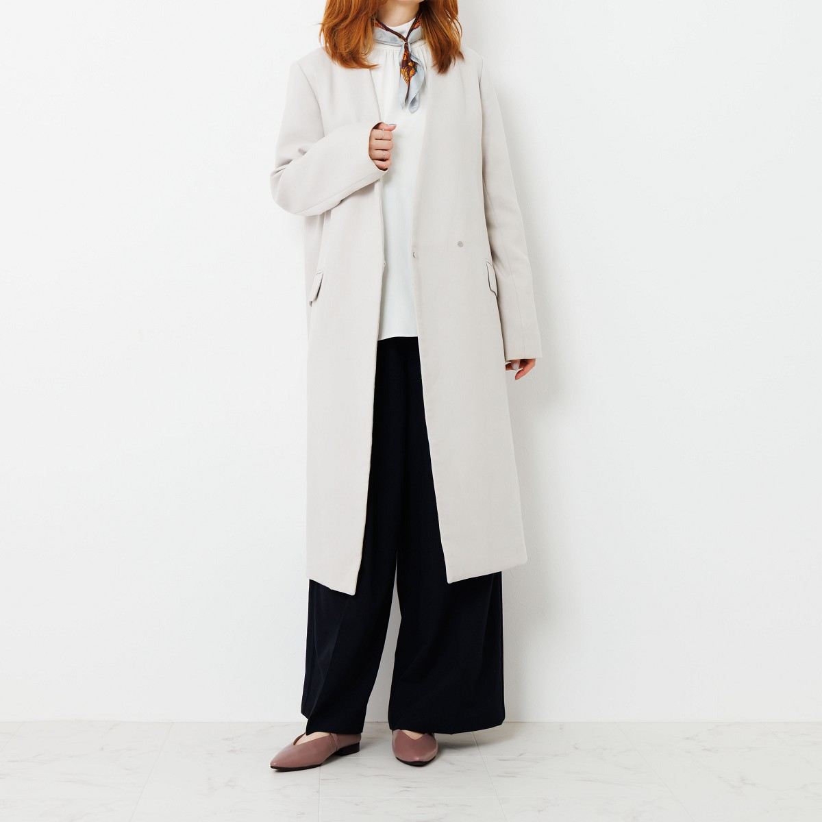 【SALE】メリージェーンフラットパンプス/741307