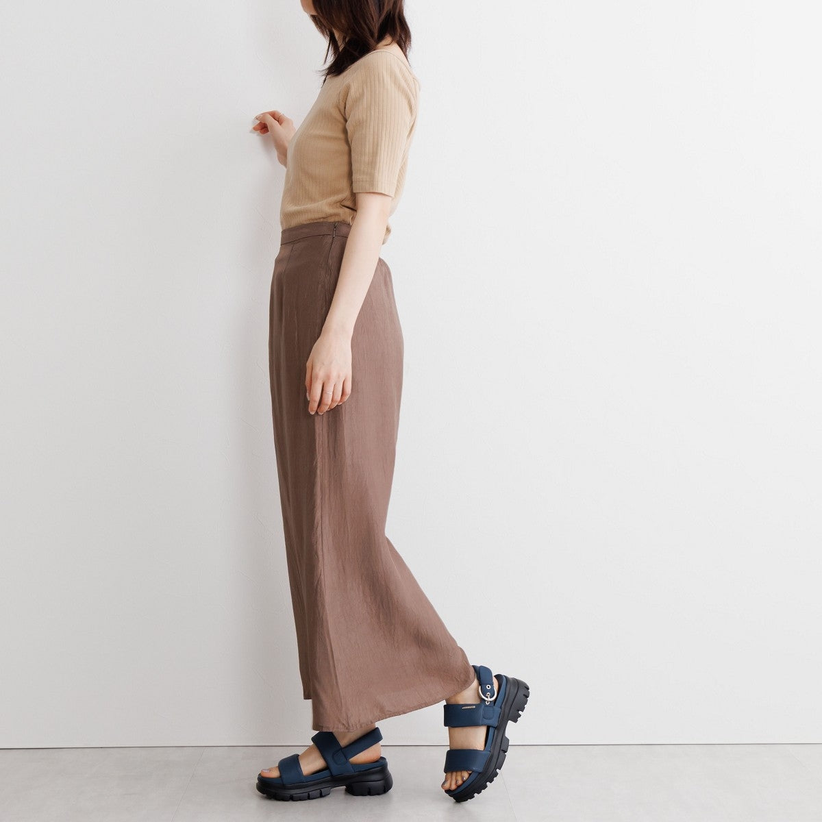 【SALE】厚底パデットサンダル/651201