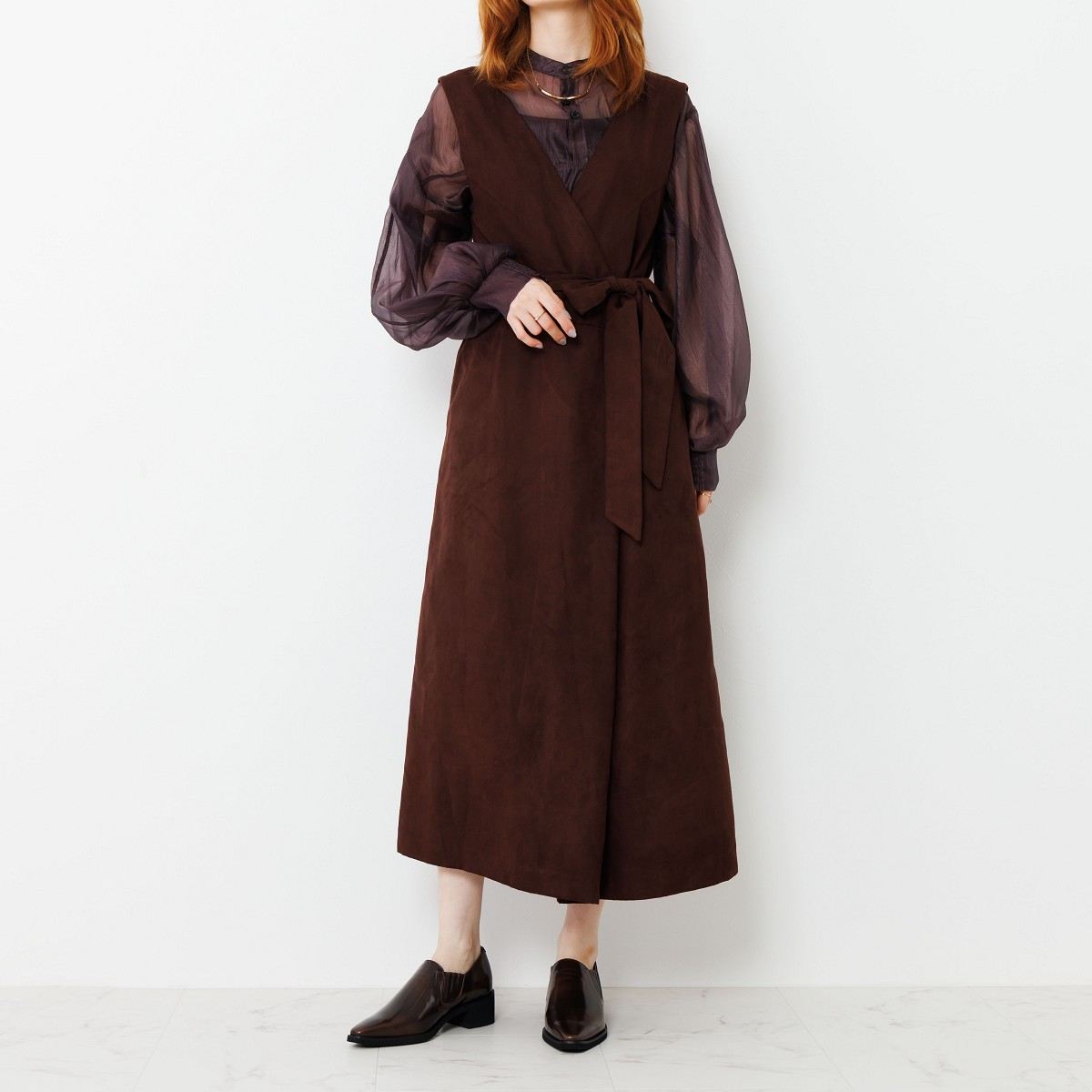 【SALE】アドバンレザーポインテッドトゥサイドゴア/651310