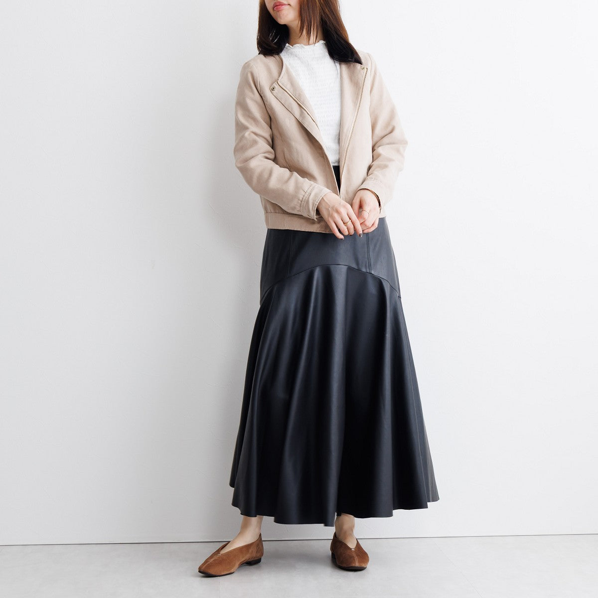 【SALE】メタルポイントフラットパンプス/751326