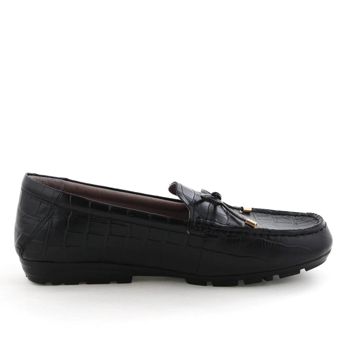 【26SS新色追加】リボンモチーフモカシン/651328