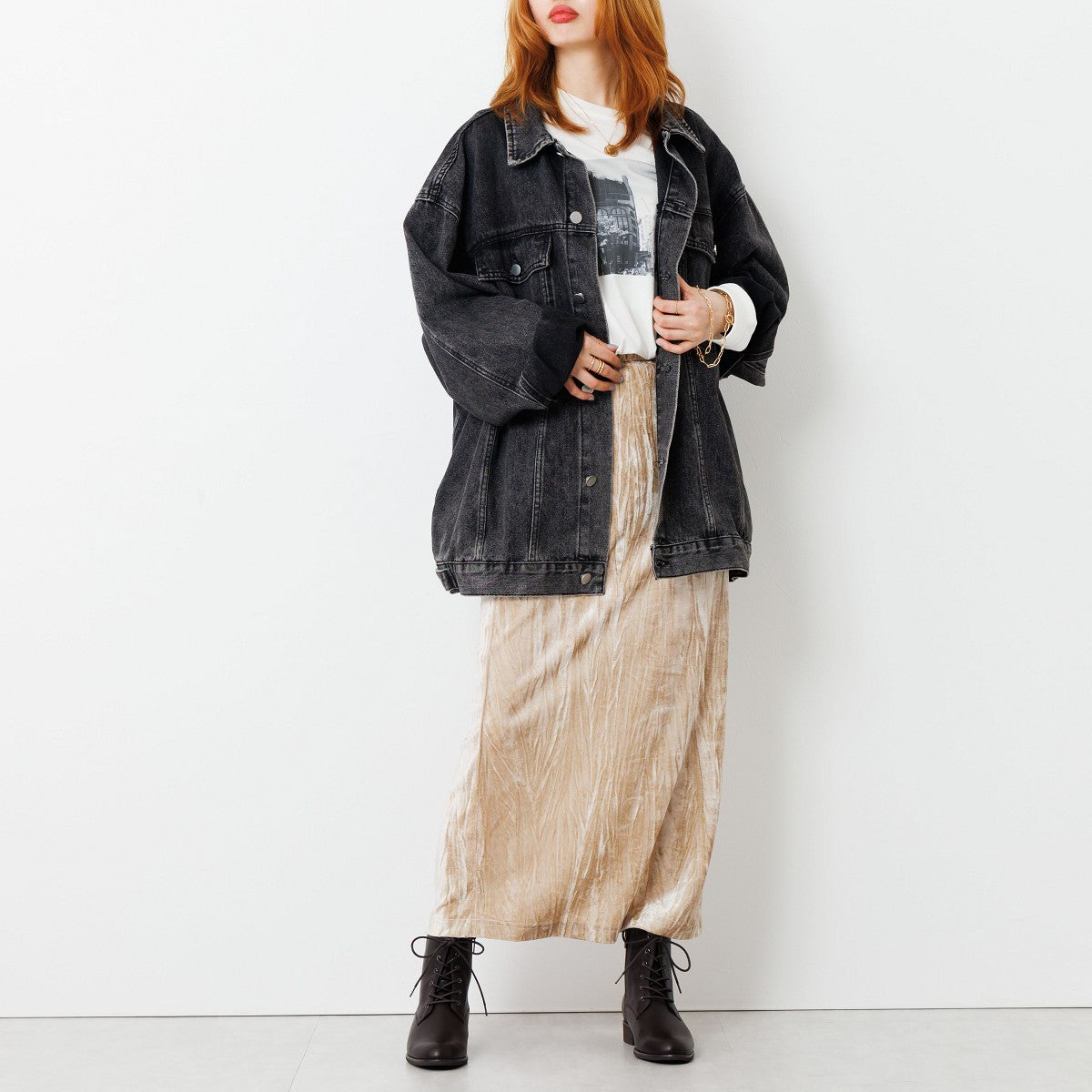 【SALE】レースアップブーツ/651407