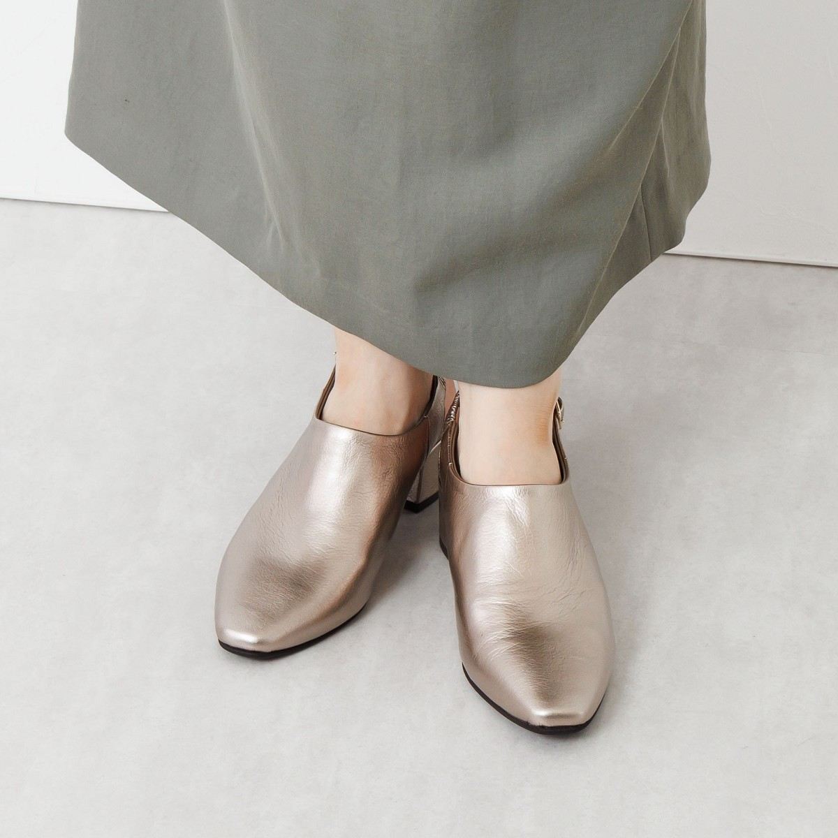 【SALE】ヒールアップカバードシューズ/651514