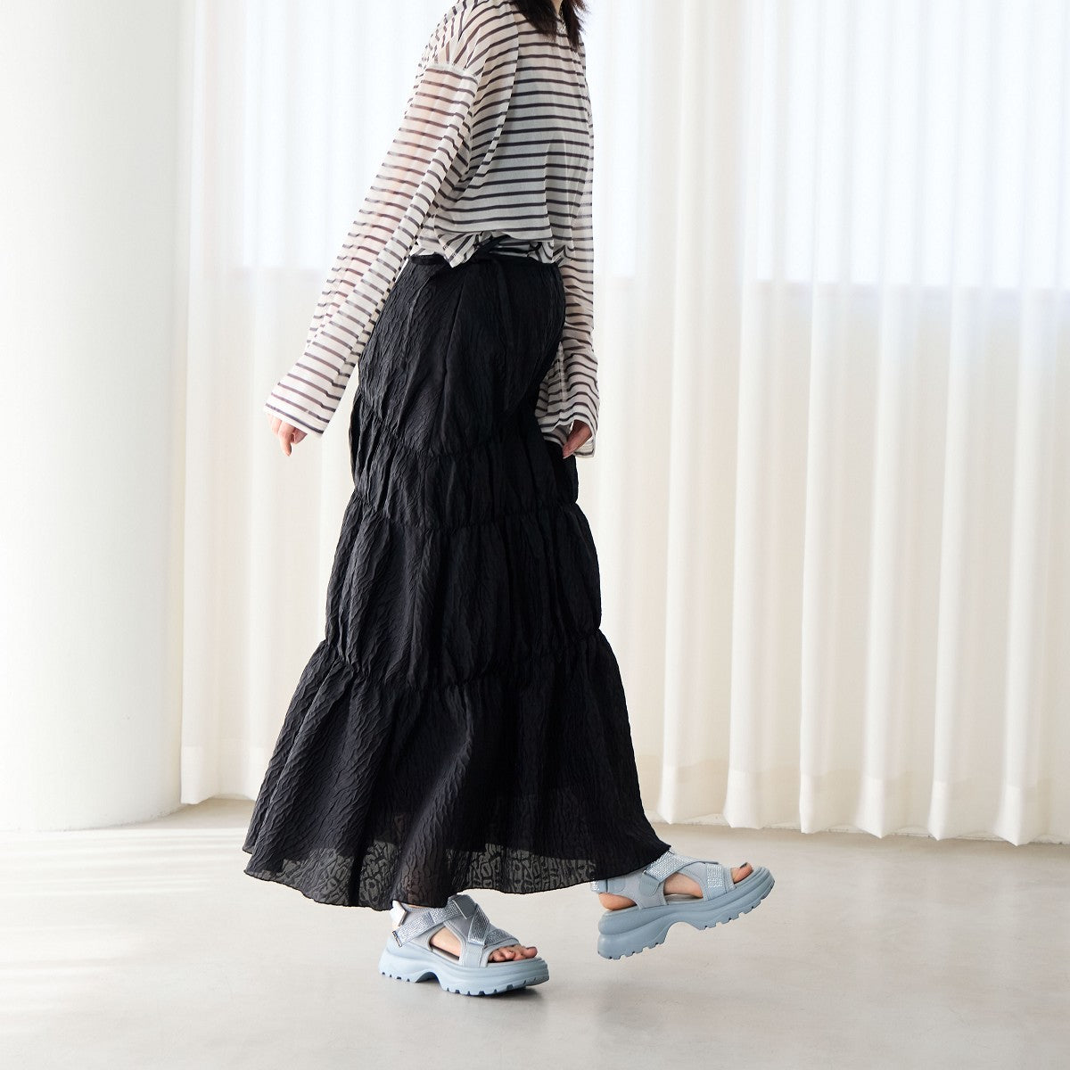 【SALE】ラインストーンベルトスポサン/657203