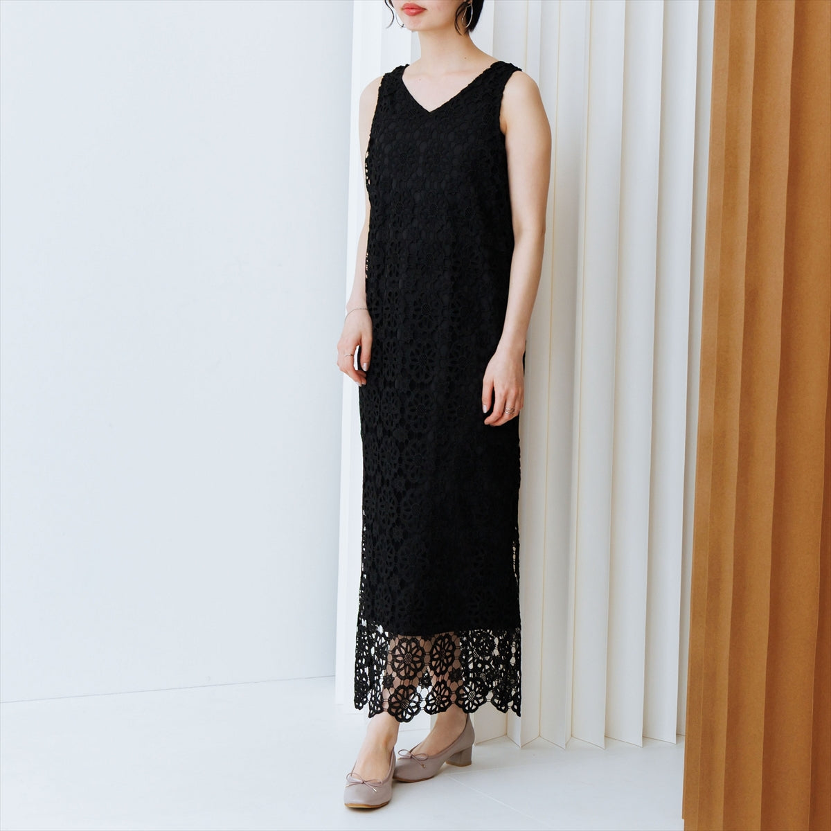 【26SS】4cmヒールバレエパンプス/661110