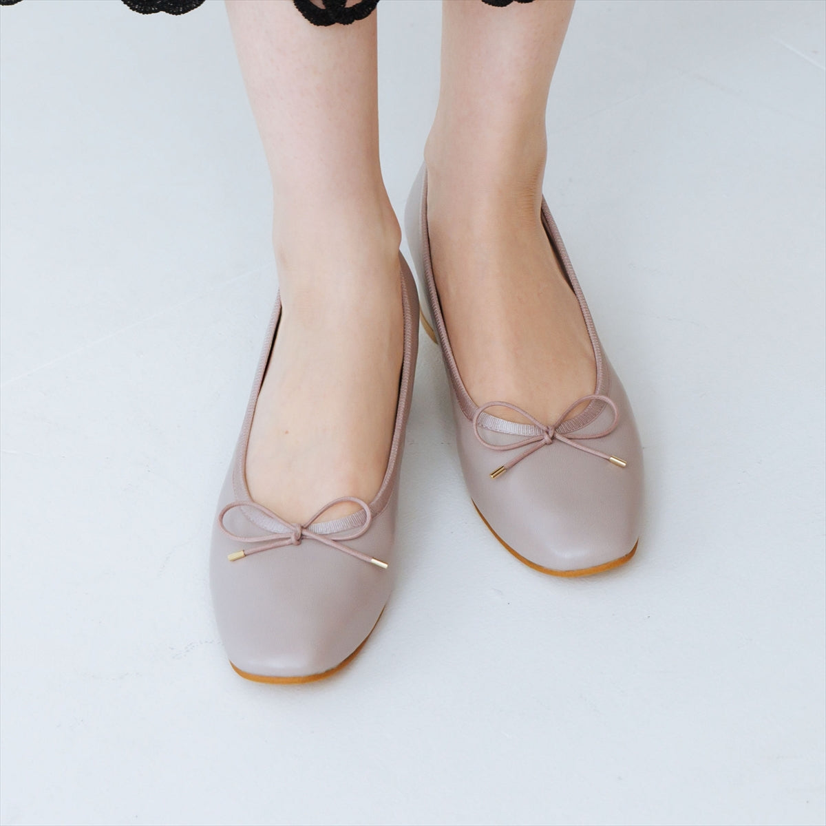【26SS】4cmヒールバレエパンプス/661110
