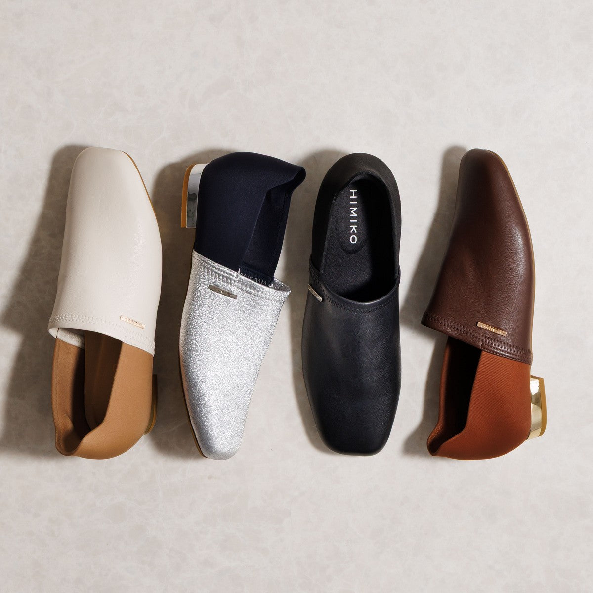 【オンラインショップ限定カラー入荷/瞬間フィット】ハンズフリーストレッチレザーパンプス/661118