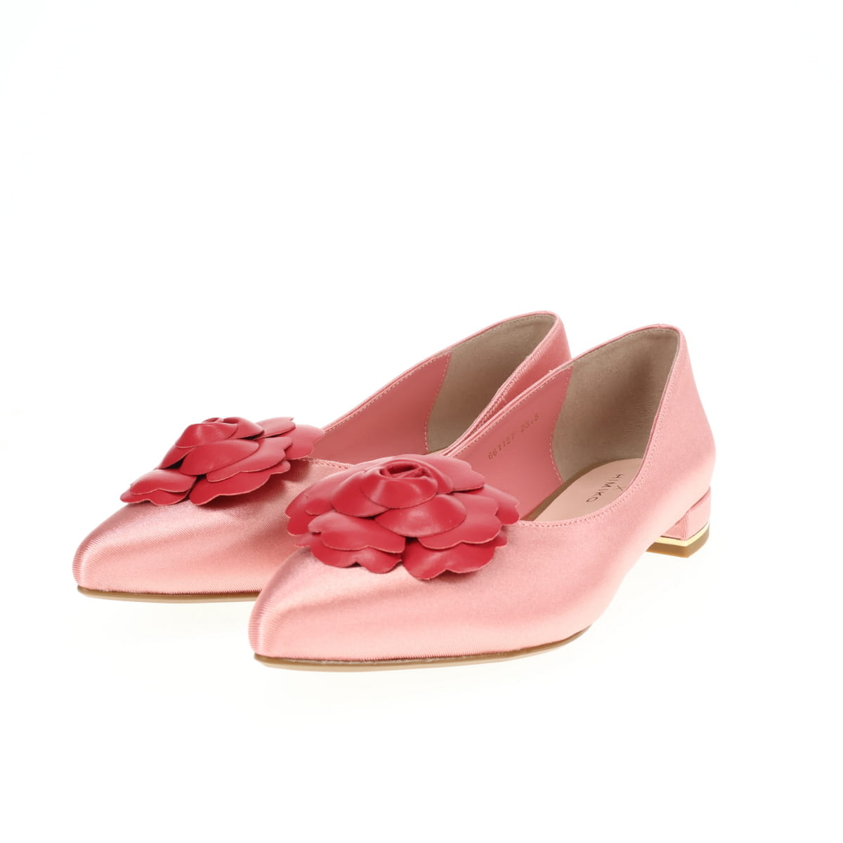HANAE MORI×HIMIKO ハナエモリ フラワーモチーフ フラットパンプス 2WAY