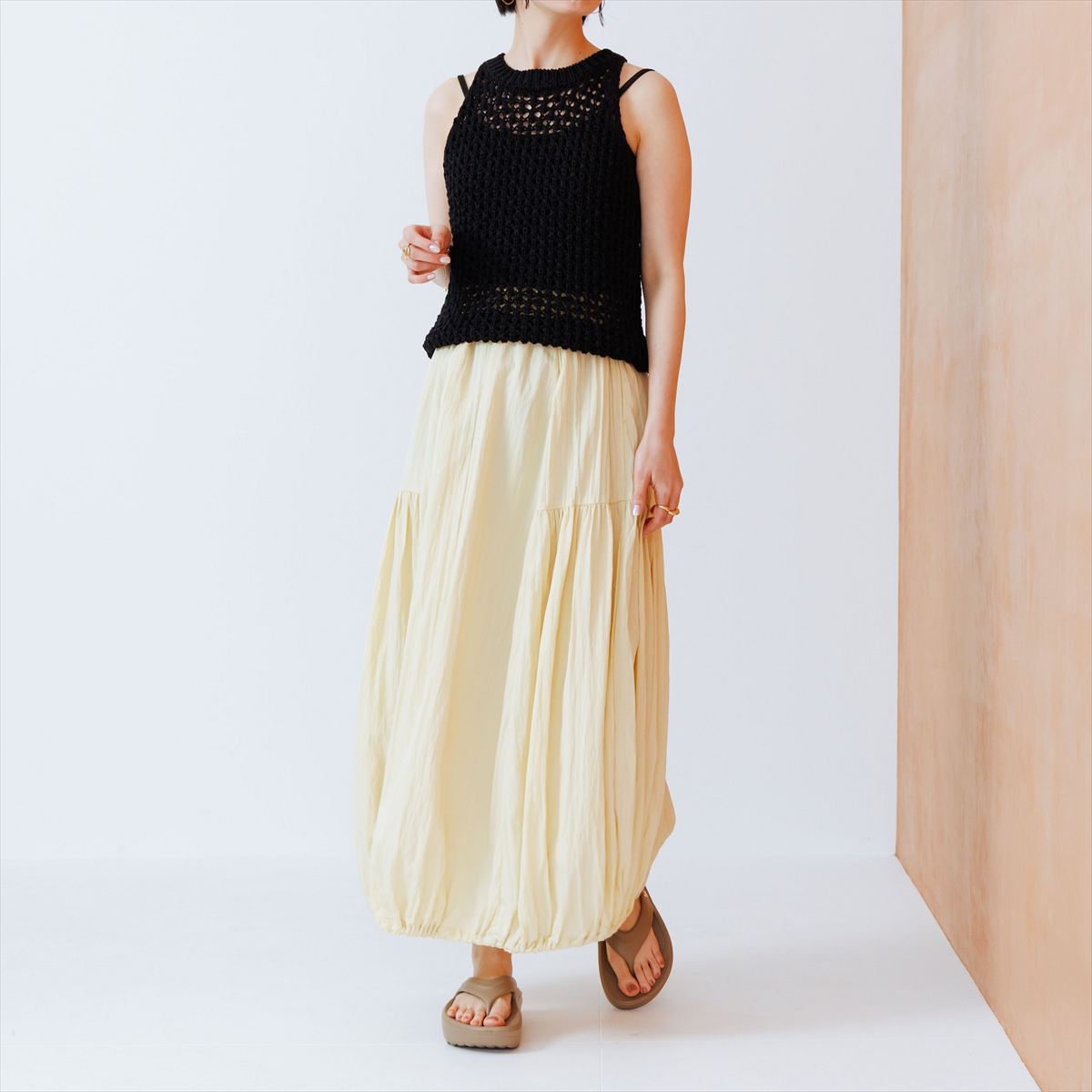 【SALE】【26SS/WEB限定デザイン】メタルパーツEVAトングサンダル/661251