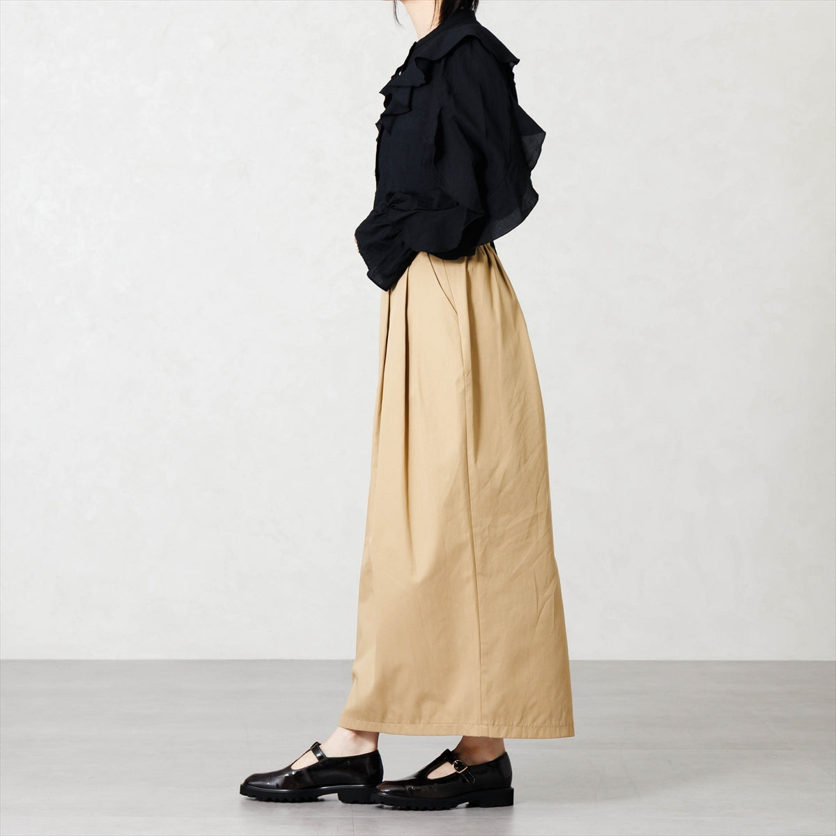 【26AW】トラックソールTストラップシューズ/661304