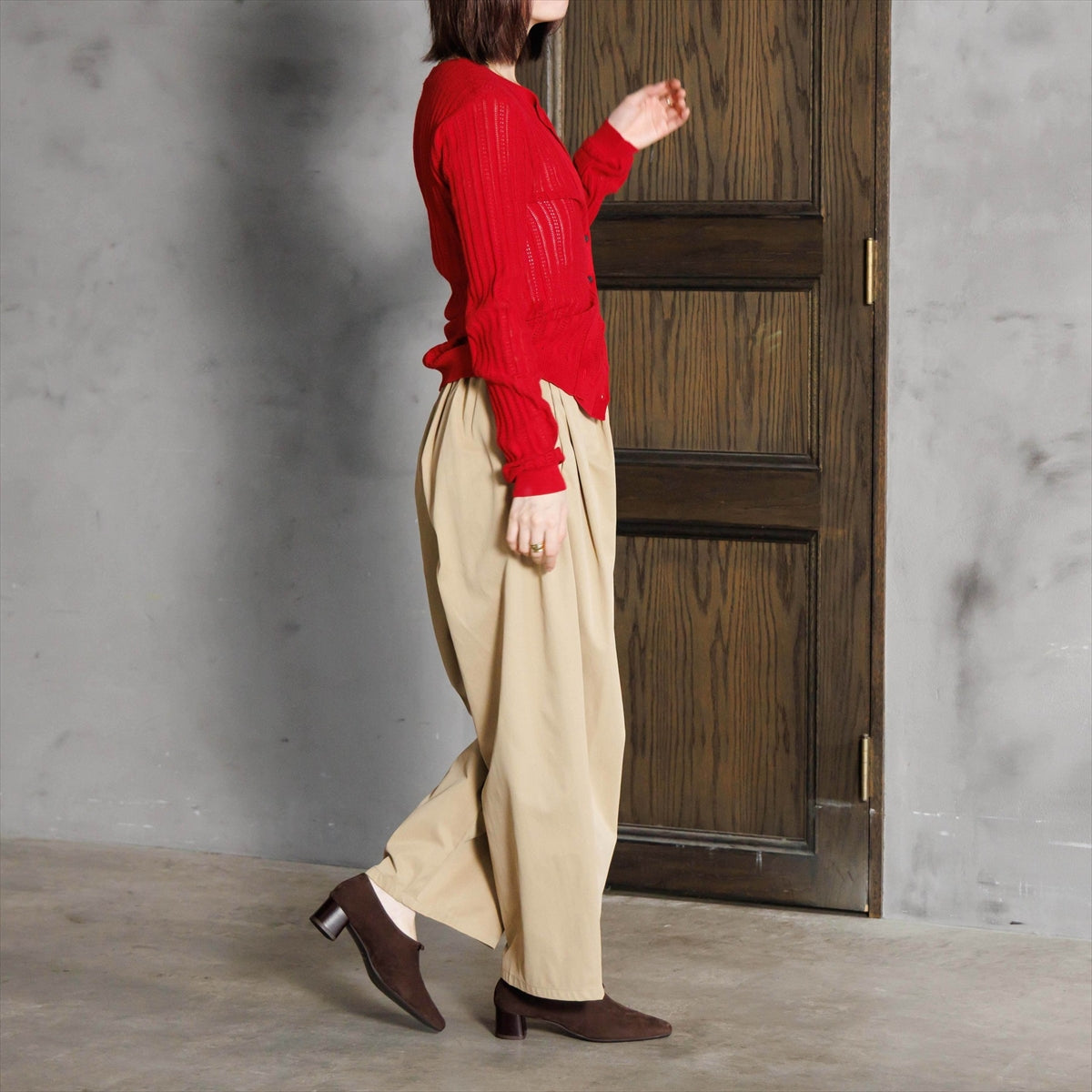 【26AW】リボンモチーフハイバンプシューズ/661306