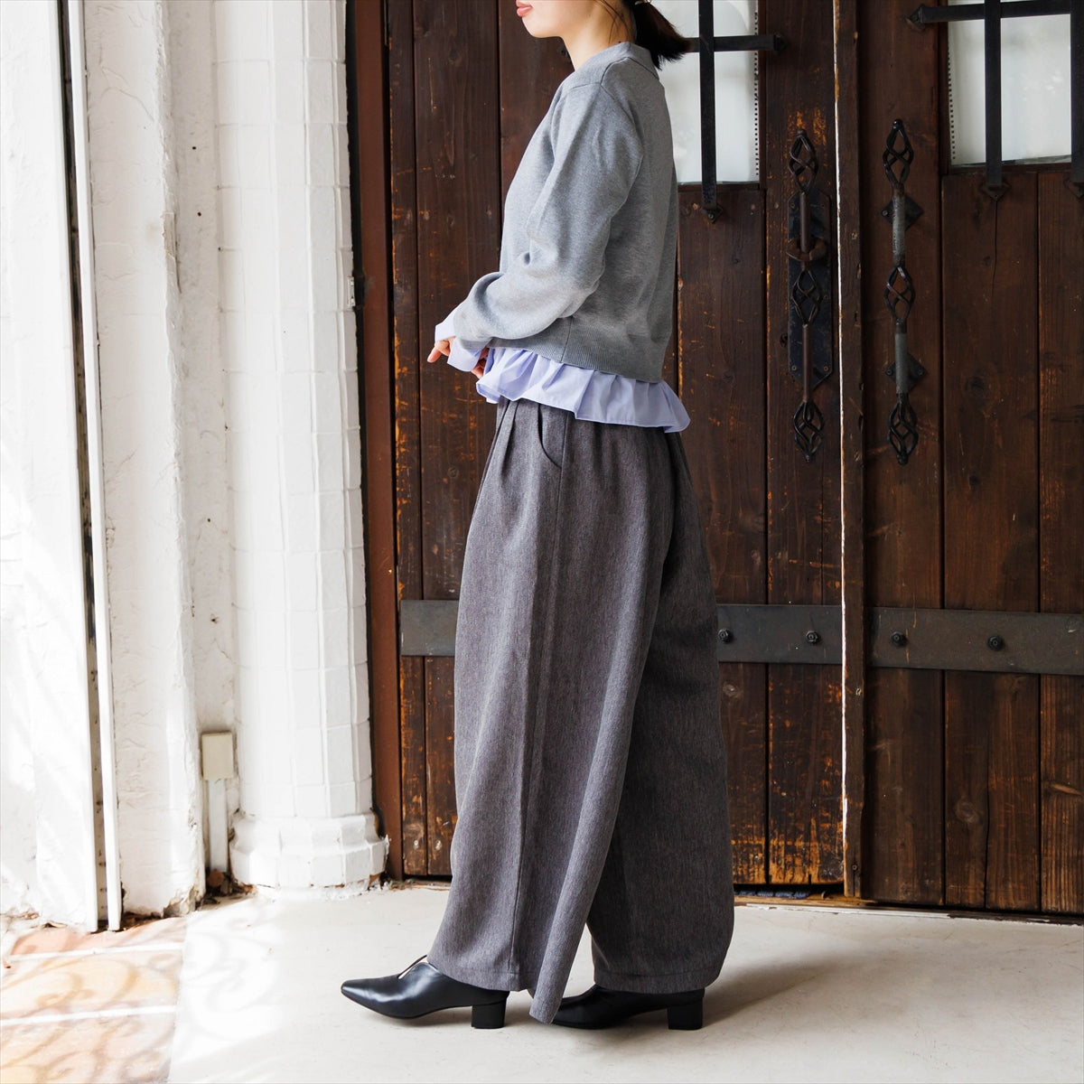 【26AW】Uカットハイバンプシューズ/661313