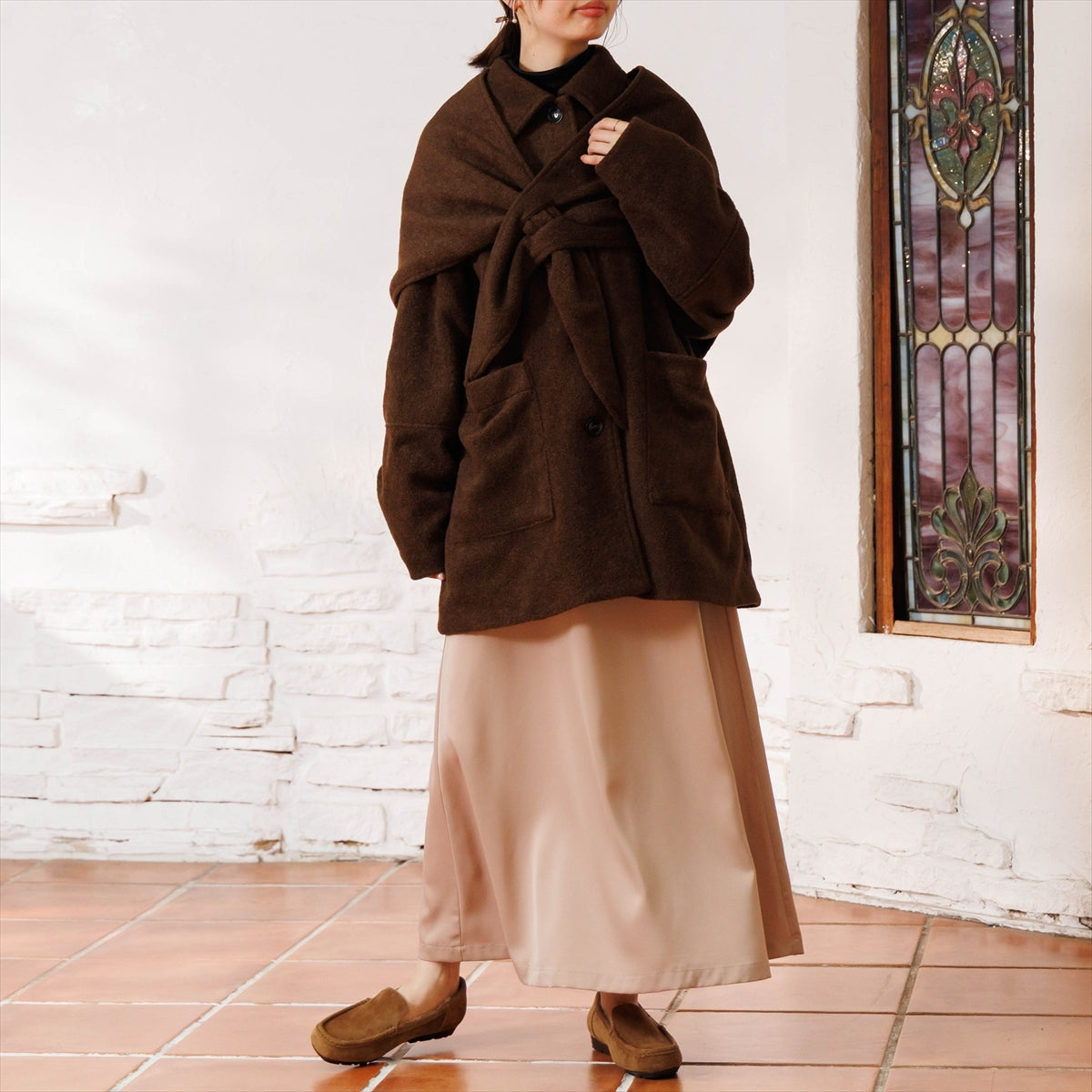 【26AW】ふわふわモカシン/661319