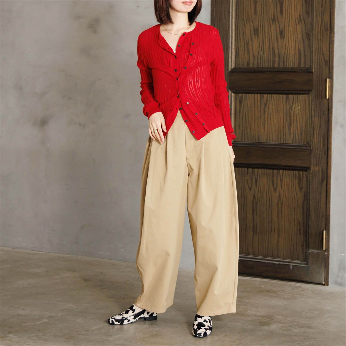 【26AW】ラウンドトゥソフトローファー/661321