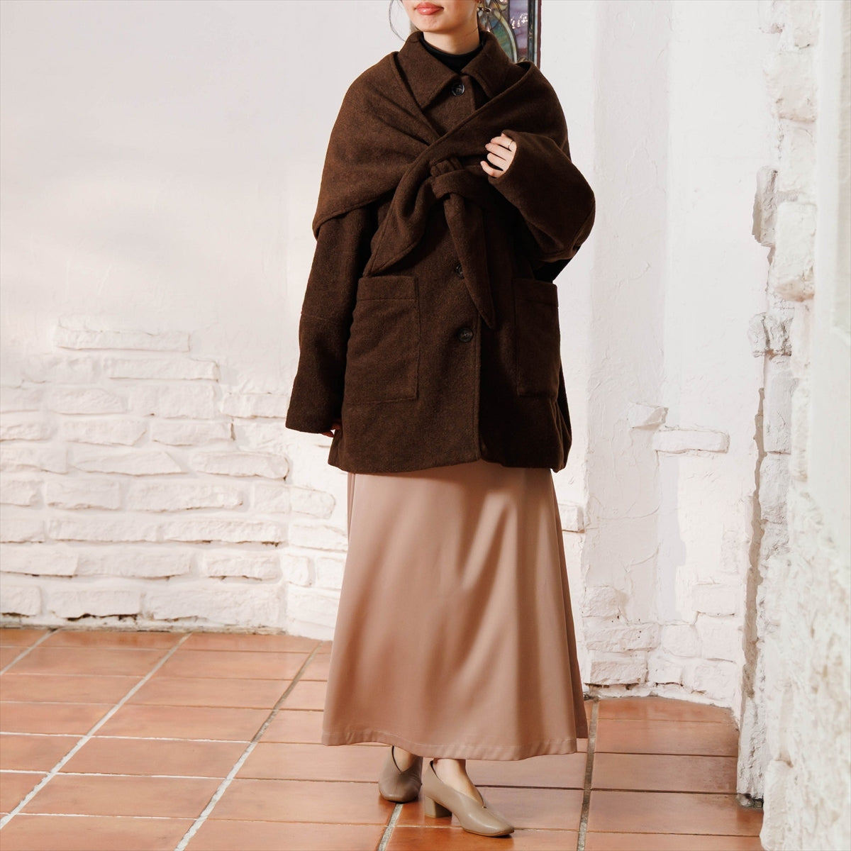 【26AW】4cmヒールメタルポイントパンプス/661325