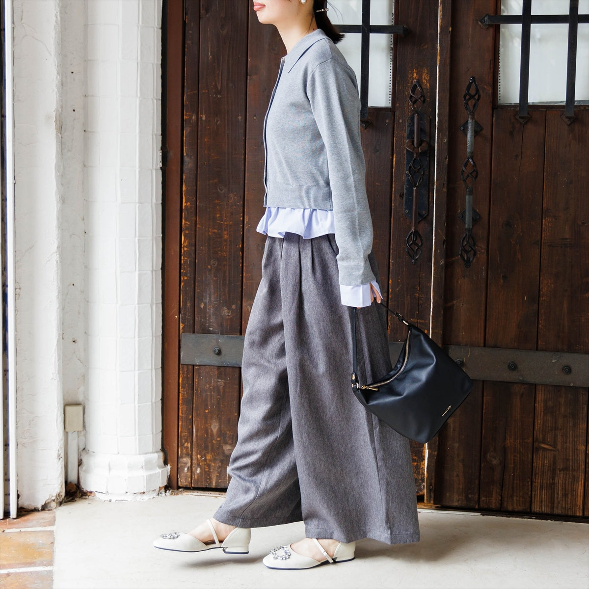 【26AW】HANAEMORI×HIMIKO ビジューセパレートパンプス/661333