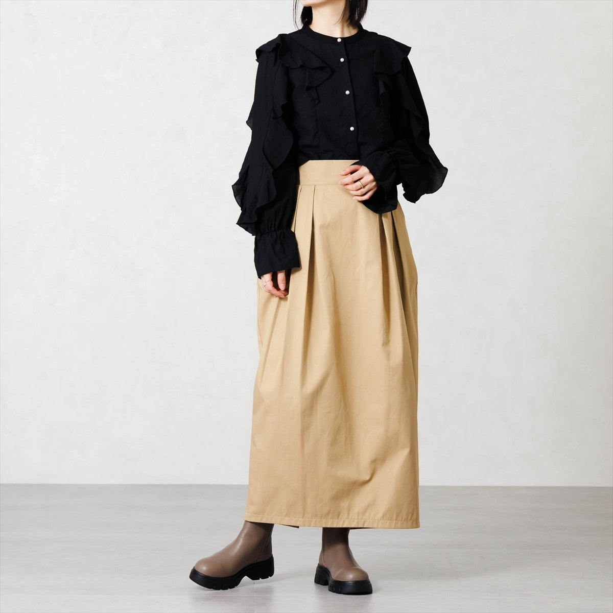 《予約/10月中旬入荷予定》【26AW】軽量ソールサイドゴアブーツ/661405