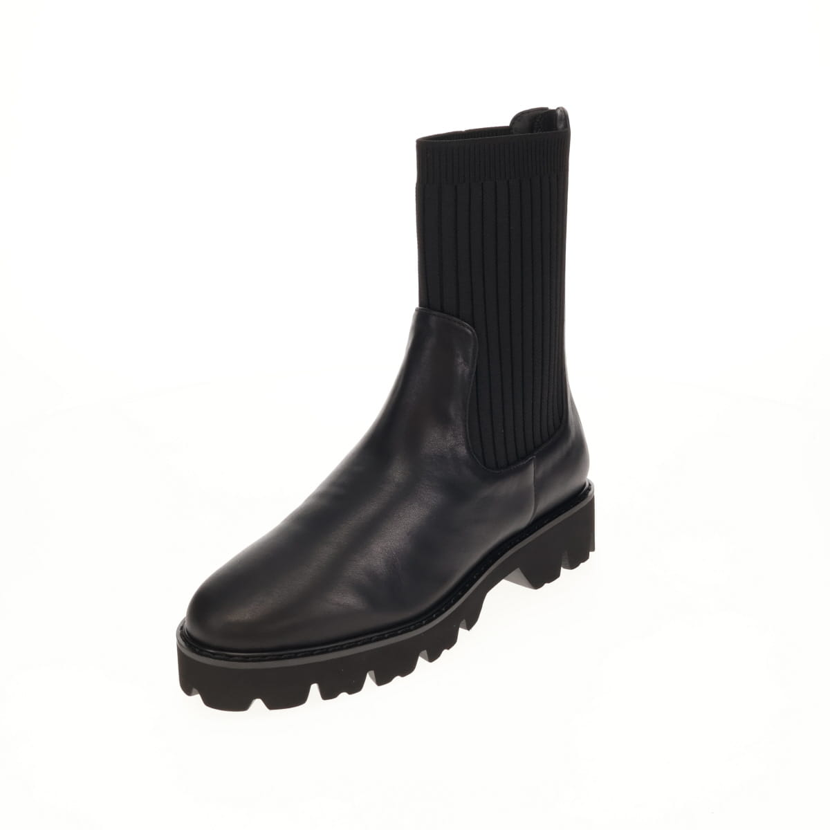 《予約/10月中旬入荷予定》【26AW】リブニットブーツ/661415