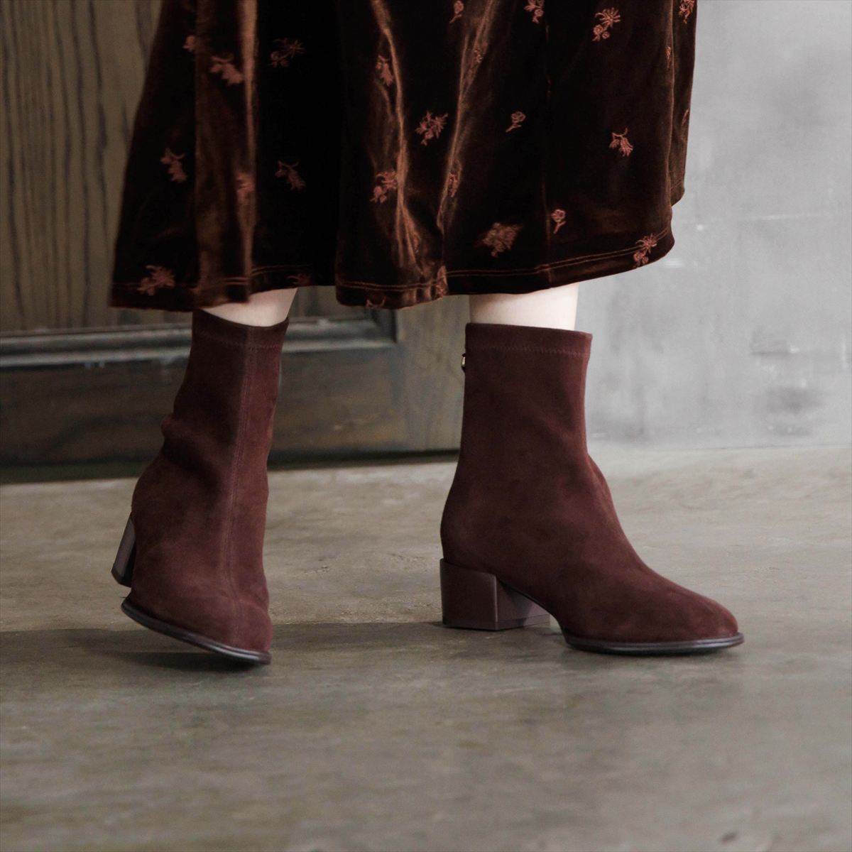 【26AW】ピースデザインストレッチブーツ/661420
