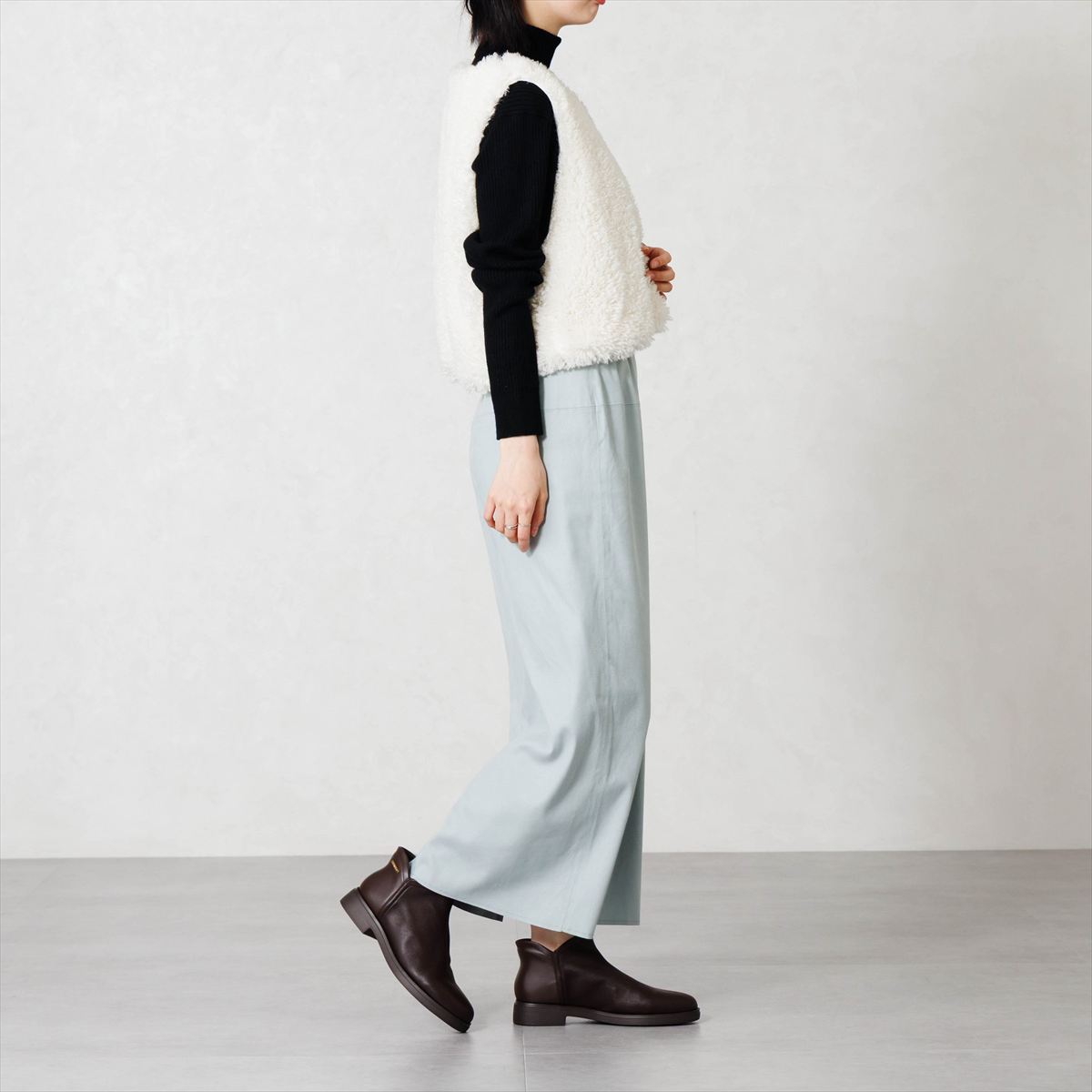 【26AW】【瞬間フィット】ハンズフリーショートブーツ/661421
