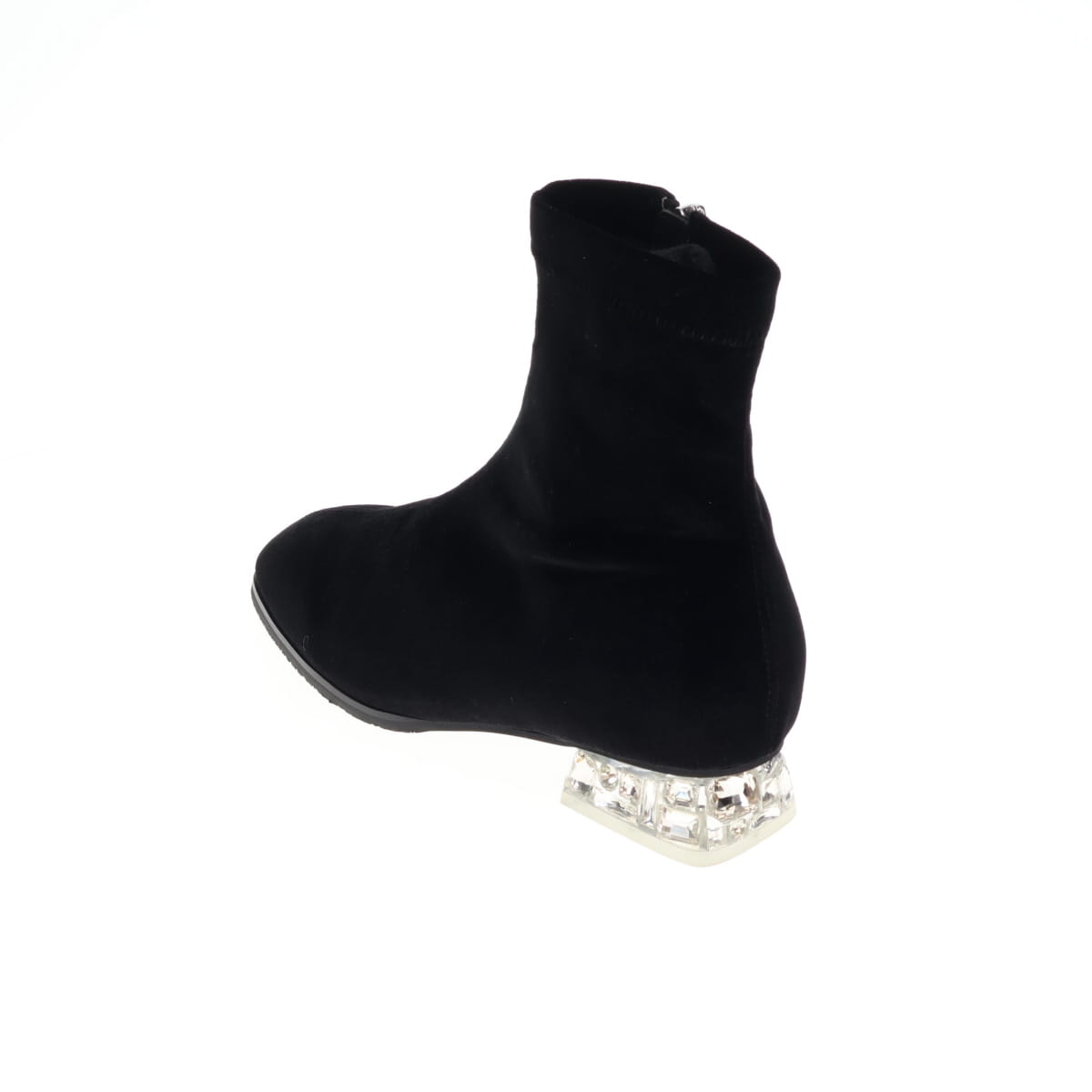《予約/10月中旬入荷予定》【26AW】HANAEMORI×HIMIKO ビジューヒールストレッチブーツ/661425
