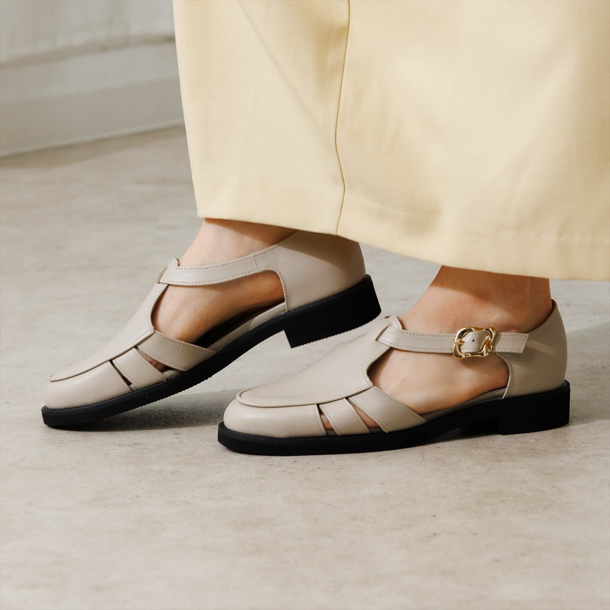 【26SS】ラウンドトゥグルカシューズ/661502