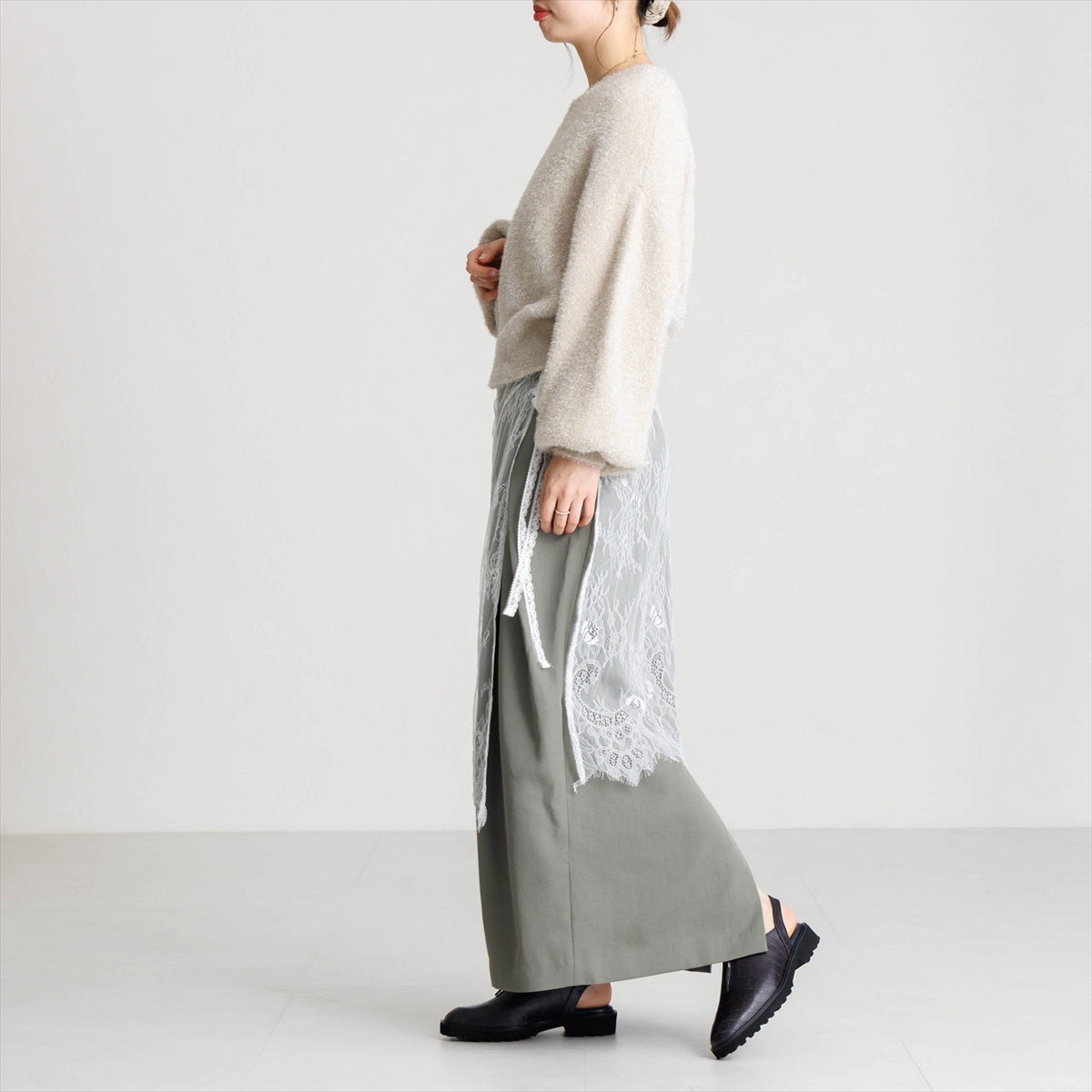 【26AW】センタージップクロッグシューズ/661516