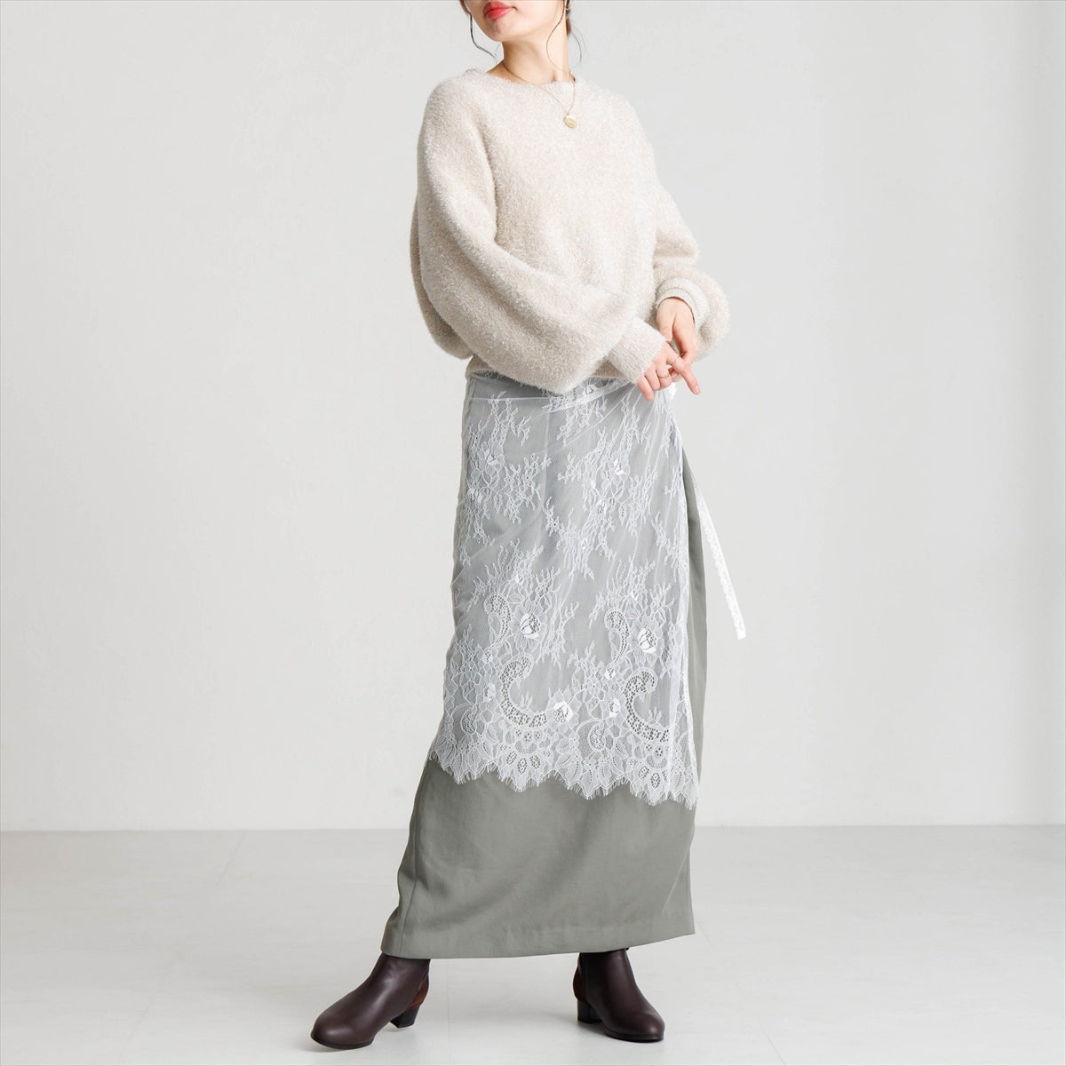 【26AW】ベルトデザインブーツ/663401