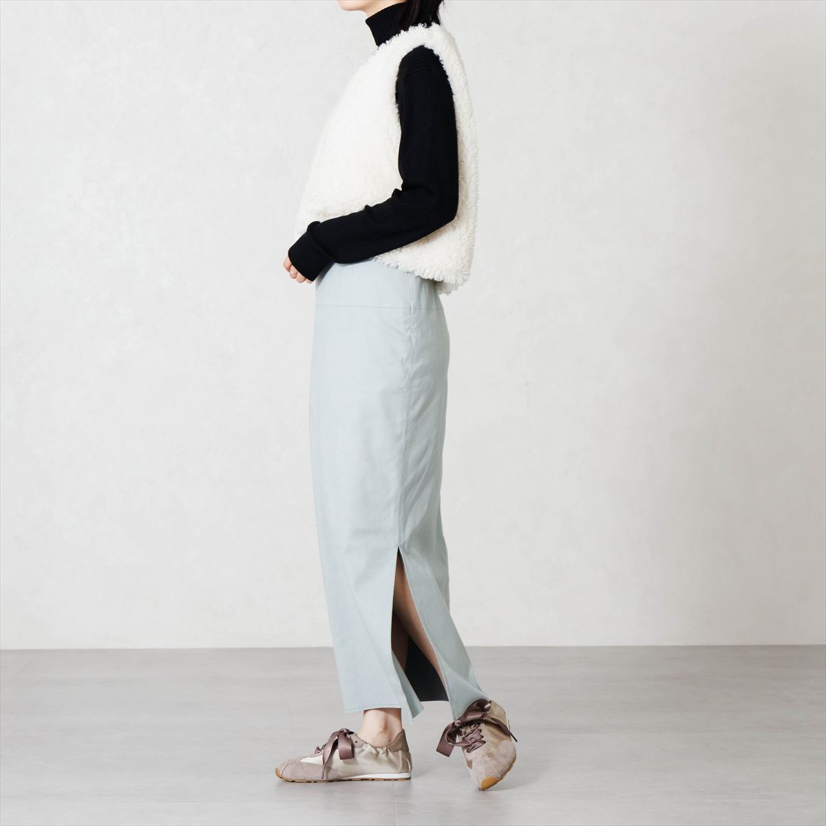 【26AW】2WAYレースフラットスニーカー/667102