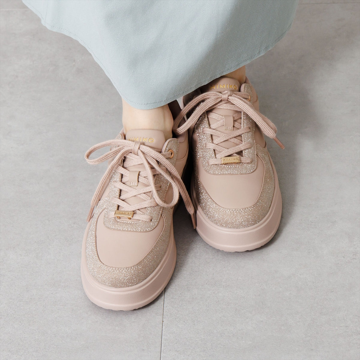 【26AW】2WAYレース厚底コートソールスニーカー/667301