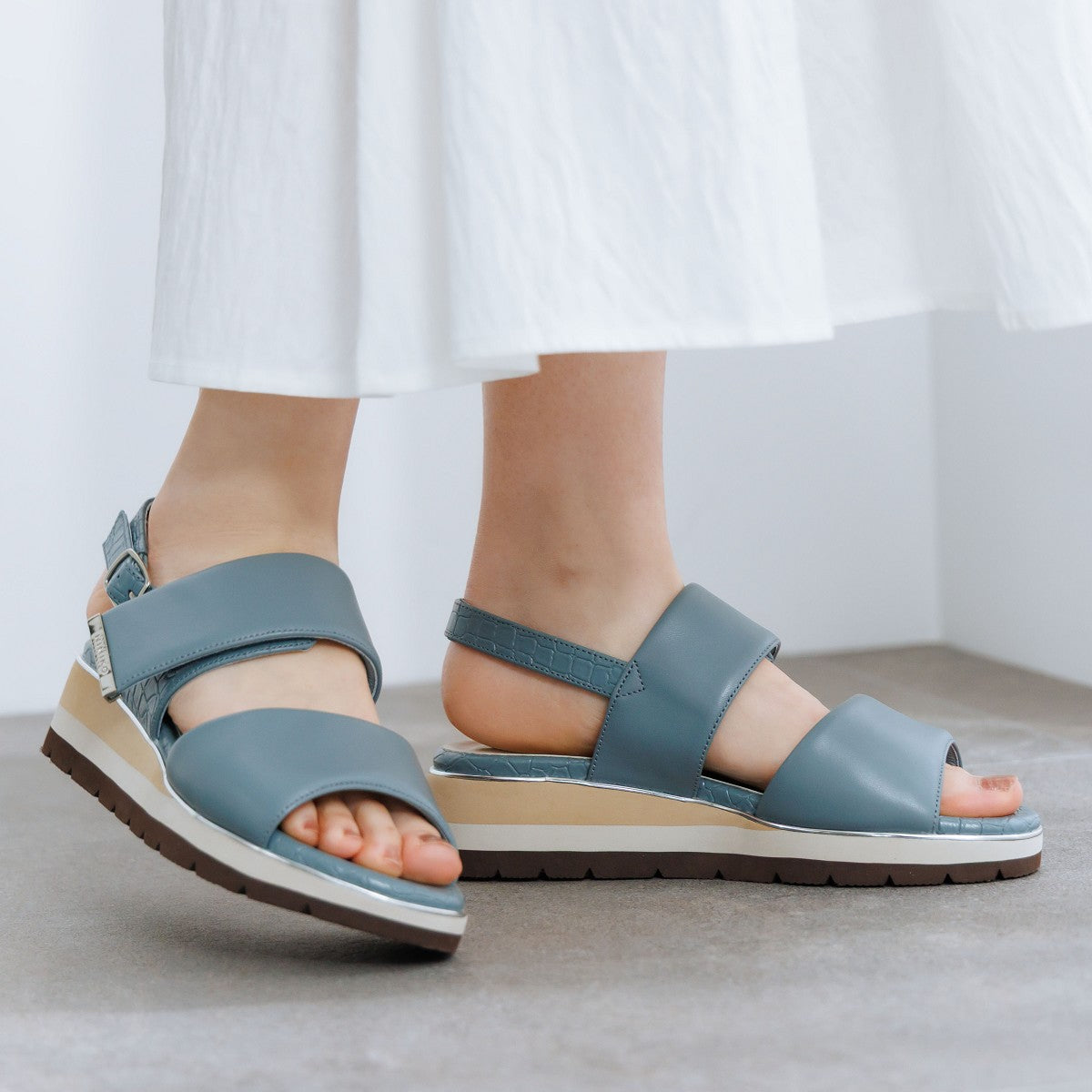 【SALE】ソフトシープパデットサンダル/661233