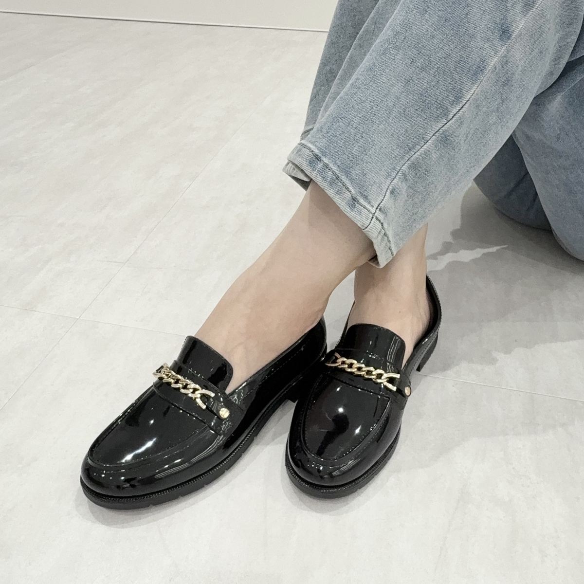 【SALE】レインローファー/554001
