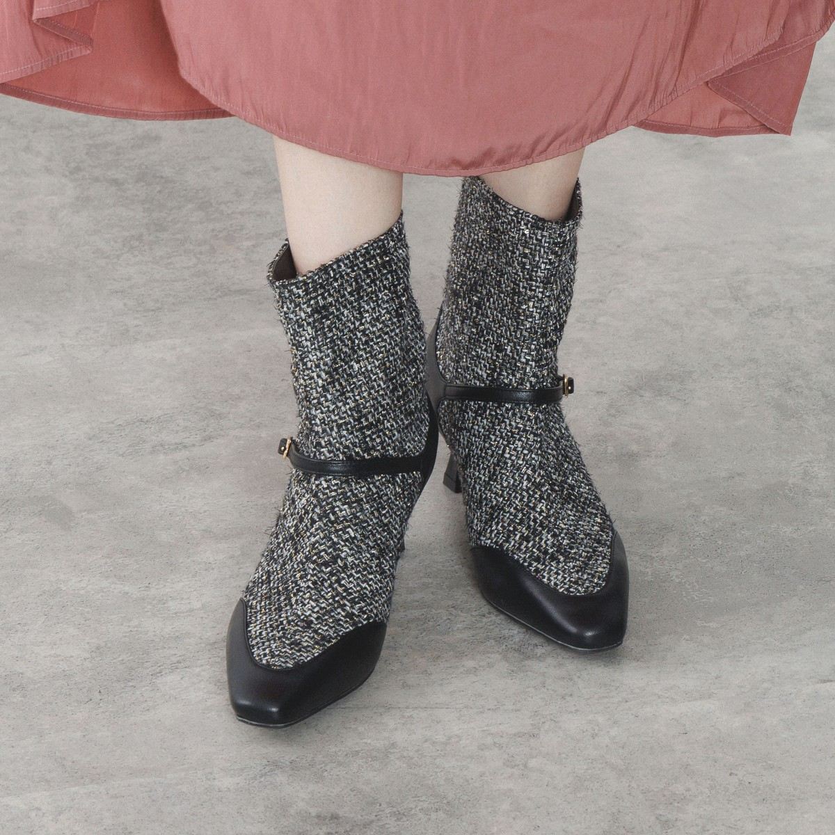 【26AW】ベルトデザインブーツ/564409