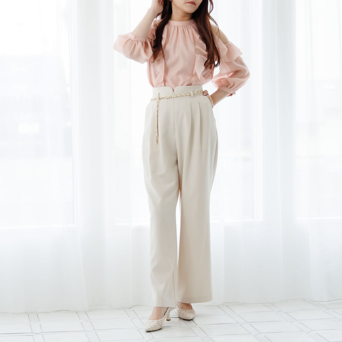 【26SS】レースパンプス/564103
