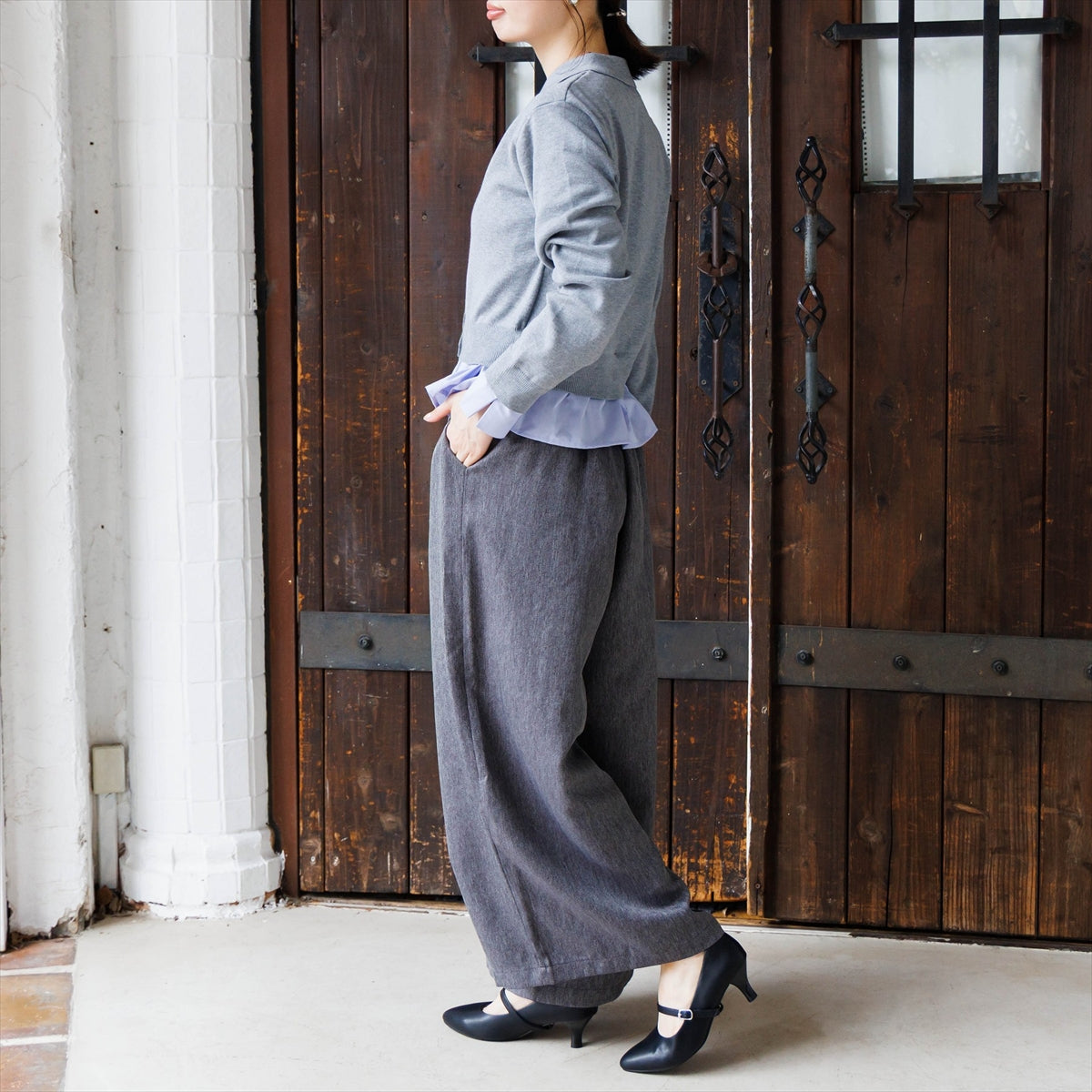 【26AW】ビジューストラップ 3WAYパンプス/564301