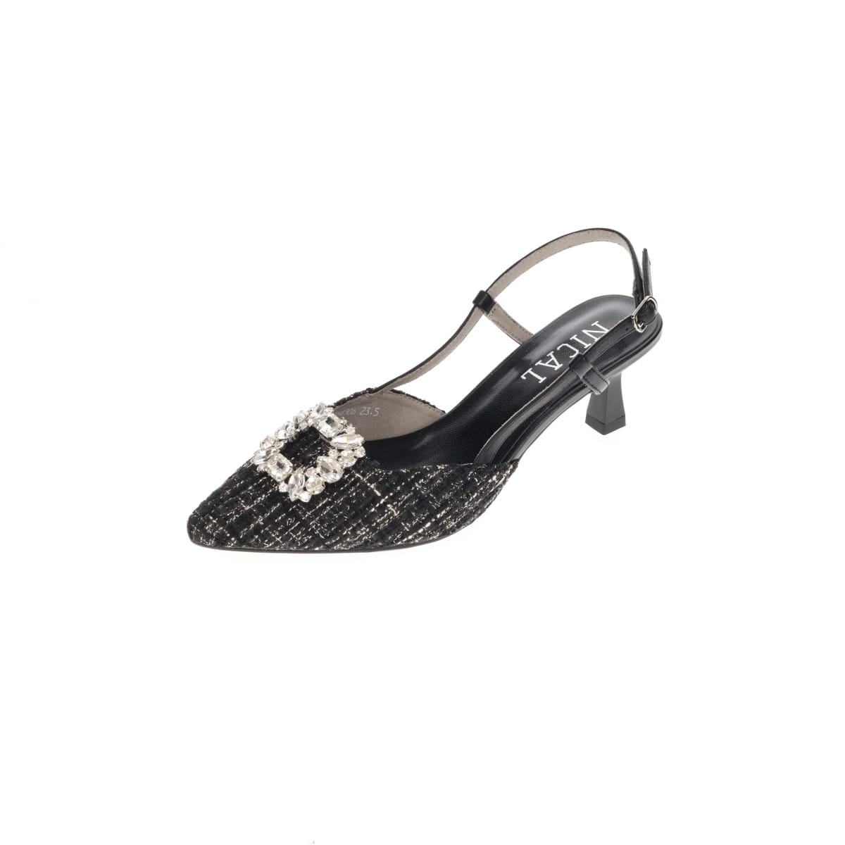 《予約／9月中旬入荷予定》【26AW】ビジューバックルバックストラップ/564306