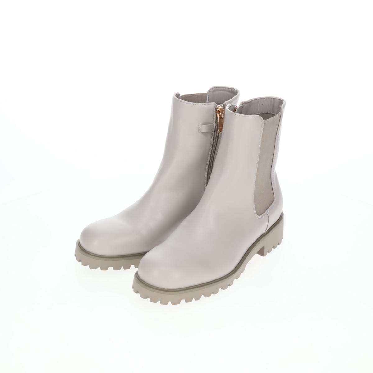 《予約／11月上旬入荷予定》【26AW】フラッフィーファー4WAYチェルシーブーツ/564402