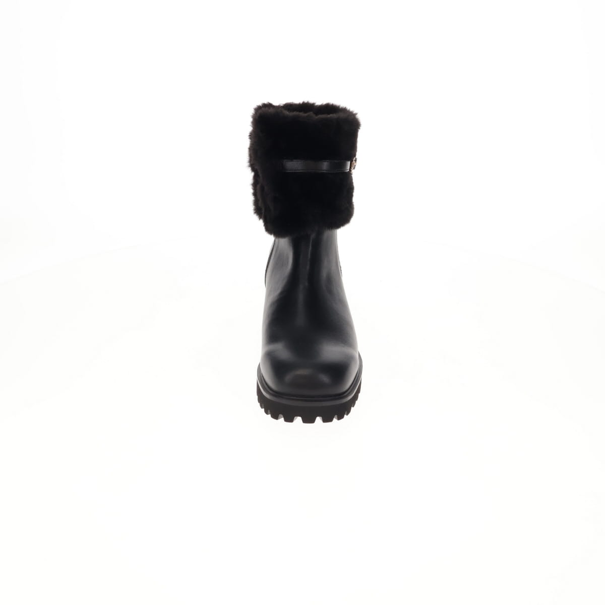 《予約／11月上旬入荷予定》【26AW】フラッフィーファー4WAYチェルシーブーツ/564402