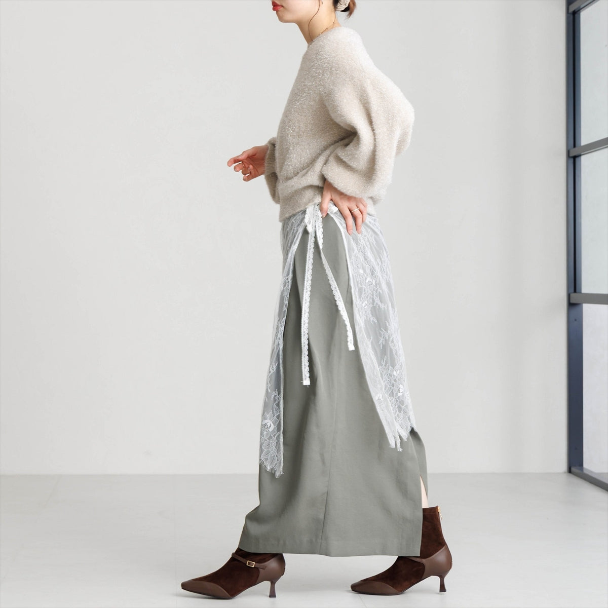 【26AW】ベルトデザインブーツ/564409