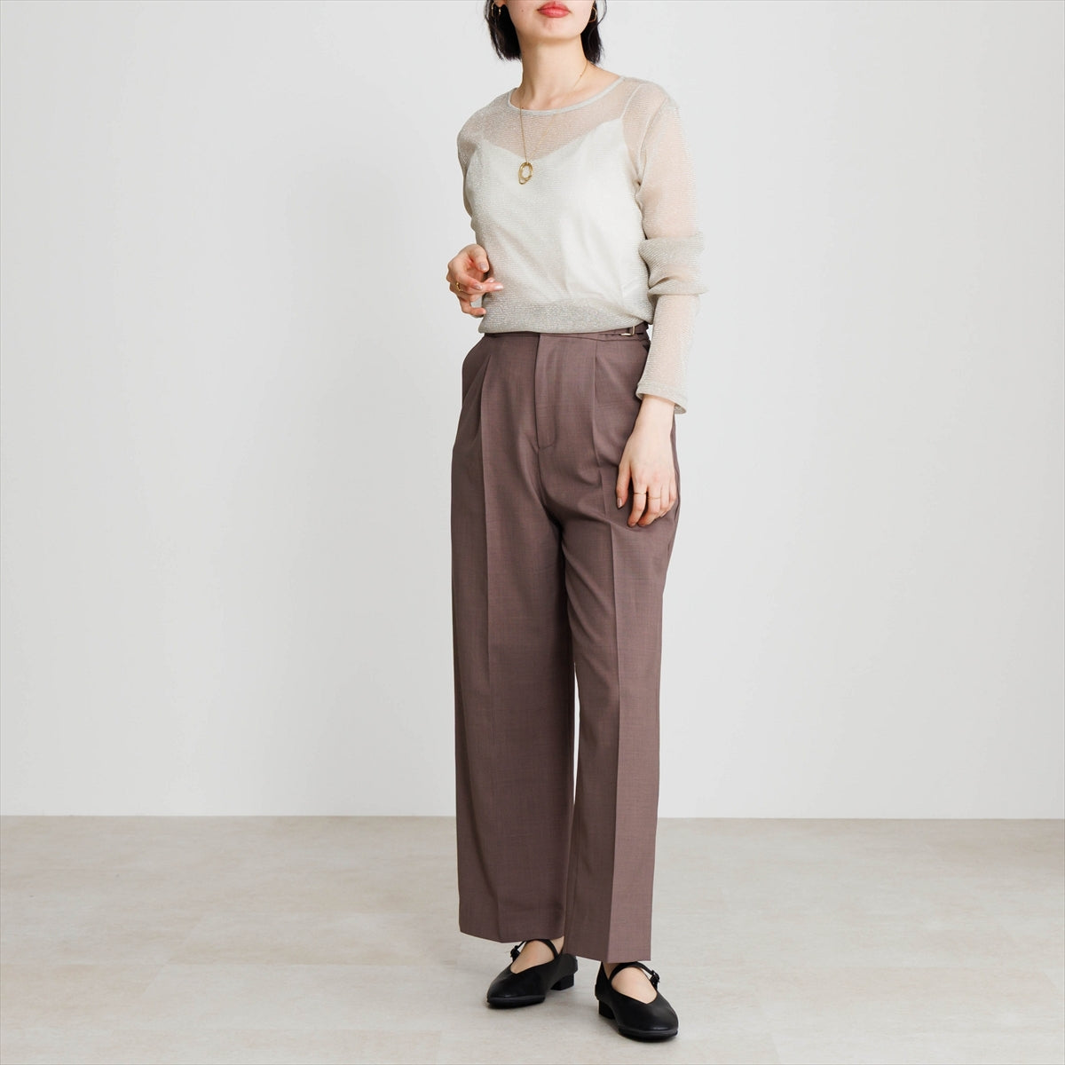 【26AW】ソフトフラットメリージェーン/605008
